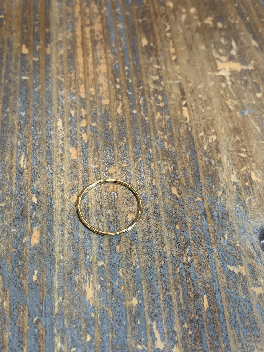Simple Band Ring Gold Size 5